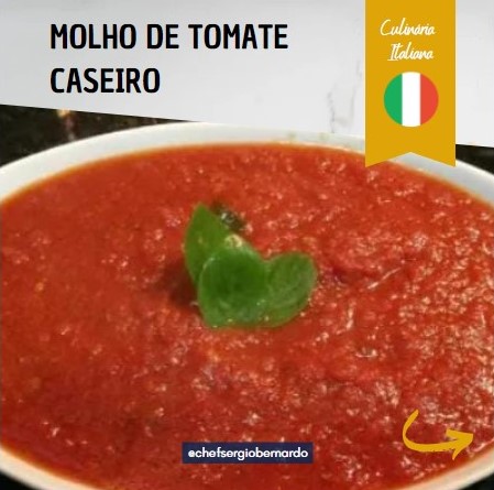 Molho de tomate caseiro
